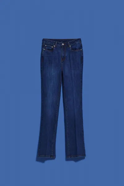 Marisse Women's Jeans L-Je-4016 Navy