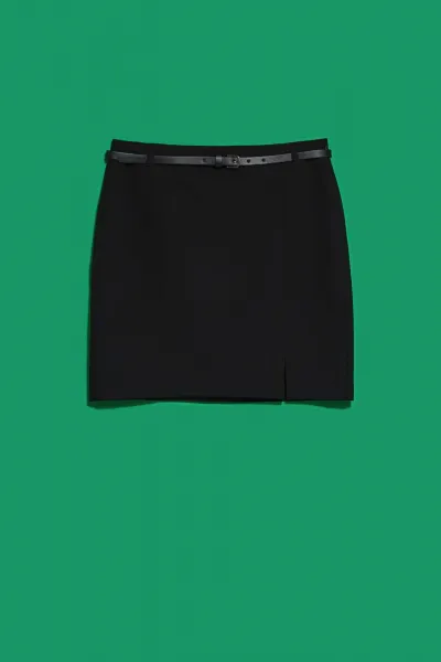 Mini sukňa s opaskom
