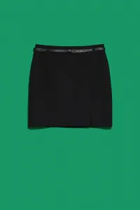 Mini sukňa s opaskom