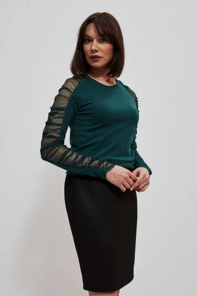 Marisse Blouse Z-Ts-3925 D.Green