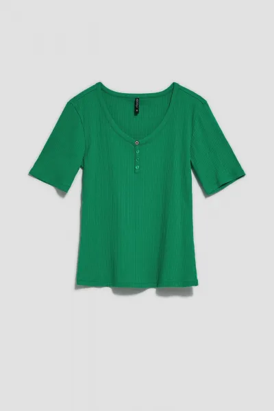 Marisse Women's T-Shirt L-Ts-4006 Green