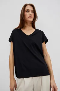 WOMEN'S T-SHIRT L-TS-4048 BLACK