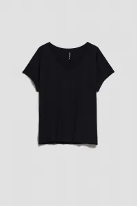 WOMEN'S T-SHIRT L-TS-4048 BLACK