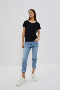 Marisse Women's T-Shirt L-Ts-4050 Black