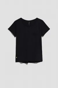 Marisse Women's T-Shirt L-Ts-4050 Black