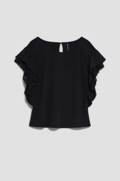Marisse Blouse L-Ts-4001 Black
