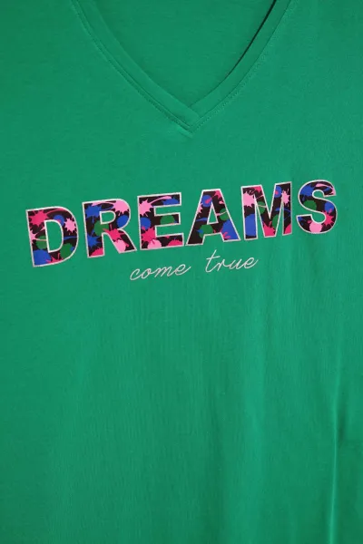 Marisse Women's T-Shirt L-Ts-4035 Green