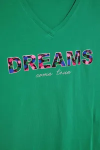 Marisse Women's T-Shirt L-Ts-4035 Green