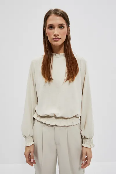 Marisse Women's Shirt L-Ko-4007 L.Beige