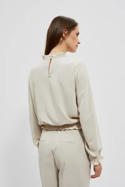 Marisse Women's Shirt L-Ko-4007 L.Beige