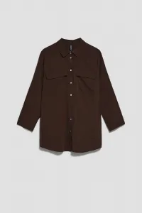 Marisse Women's Shirt L-Ko-4026 D.Oak