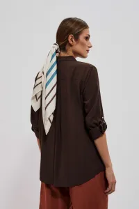 Marisse Women's Shirt L-Ko-4026 D.Oak