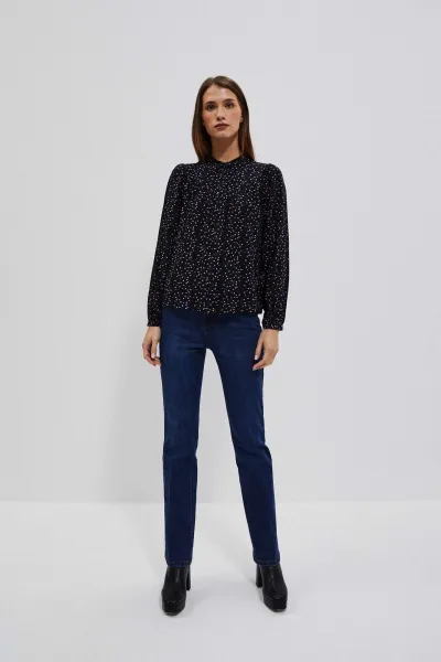 Marisse Women's Shirt L-Ko-4004 Black