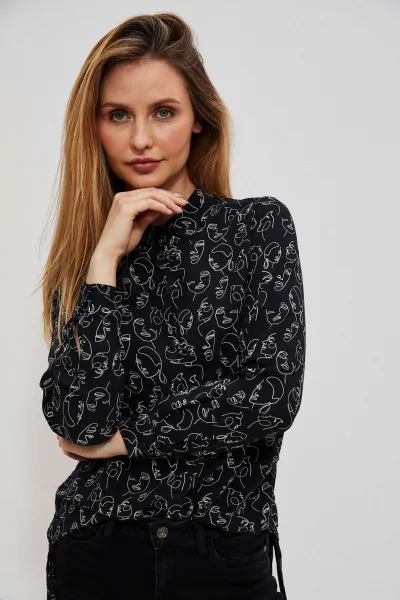 Marisse Shirt Z-Ko-3937 Black