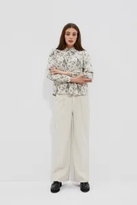 Marisse Women's Trousers L-Sp-4004 L.Beige