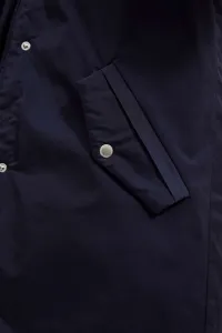 Prešívaná bunda s kapucňou