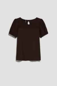Marisse Women's T-Shirt L-Ts-4013 D.Oak