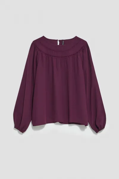 Marisse Shirt Z-Ko-3930 Burgundy