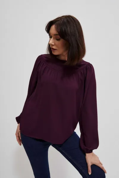 Marisse Shirt Z-Ko-3930 Burgundy