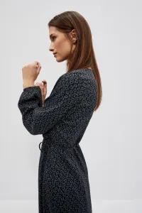 WOMEN'S DRESS L-SU-4008 BLACK
