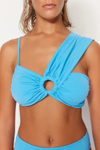 Trendyol Blue Bralette doplnkový top bikín