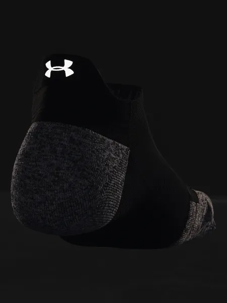 Čierne športové ponožky Under Armour UA AD Run Cushion 1pk NS Tab