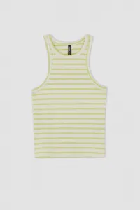 DEFACTO Slim Fit Halterový Golier Rebrované Tielko