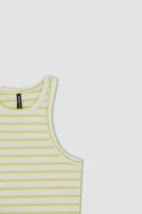 DEFACTO Slim Fit Halterový Golier Rebrované Tielko