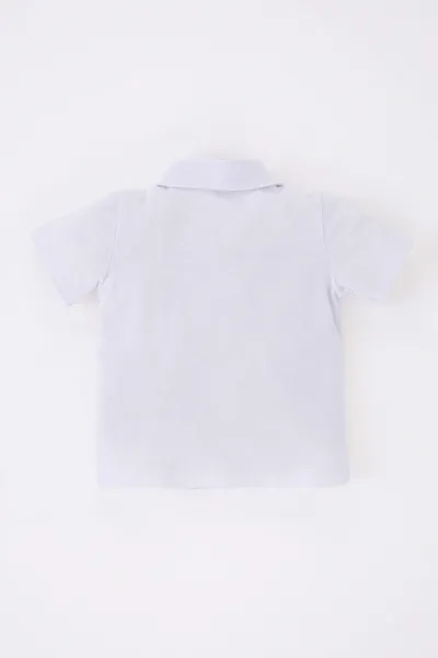 DEFACTO Baby Boy Regular Fit Pique Short Sleeve T-Shirt