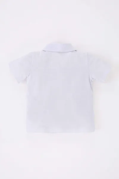 DEFACTO Baby Boy Regular Fit Pique Short Sleeve T-Shirt