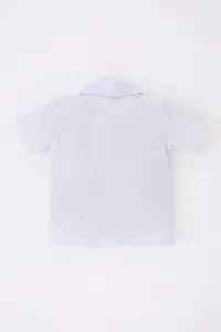 DEFACTO Baby Boy Regular Fit Pique Short Sleeve T-Shirt