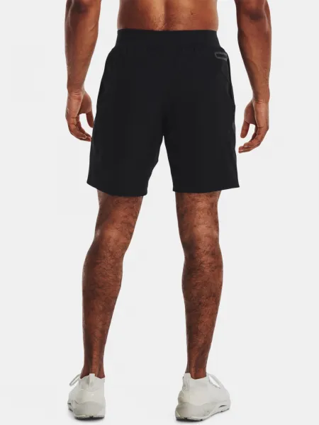 Nohavice a kraťasy pre mužov Under Armour - čierna