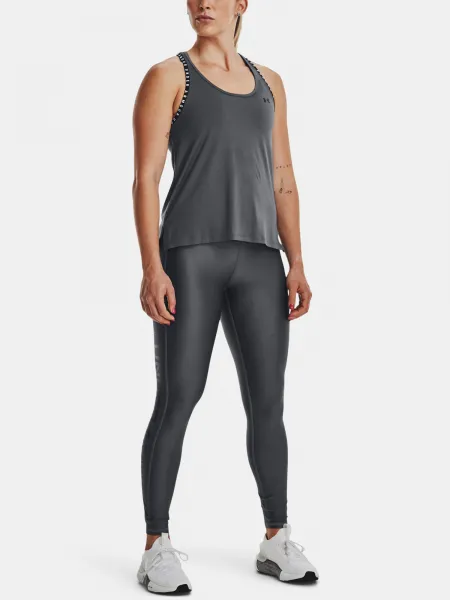 Tmavosivé športové legíny Under Armour Armour Branded Legging