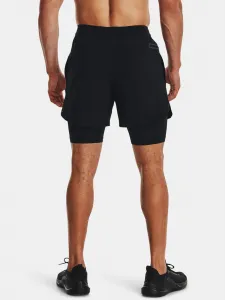 Čierne športové kraťasy Under Armour UA Peak Woven 2in1 Sts