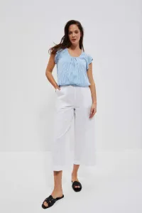 WOMEN'S SHIRT L-KO-4036 BÍLÁ_FRESH BLUE