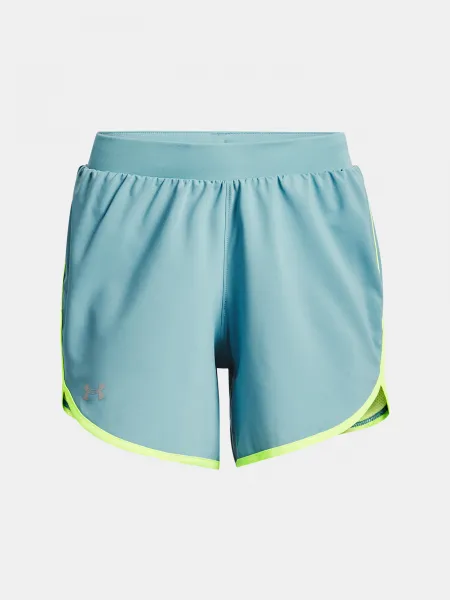 Svetlomodré dámske športové kraťasy Under Armour UA Fly By Elite