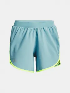 Svetlomodré dámske športové kraťasy Under Armour UA Fly By Elite