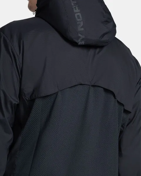 KILPI ANORI Pánska ľahká anorak bunda, čierna, veľkosť