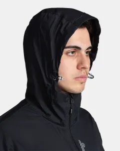 KILPI ANORI Pánska ľahká anorak bunda, čierna, veľkosť
