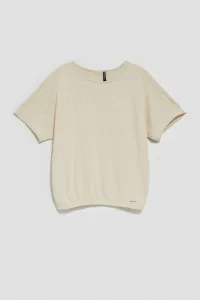 Marisse Women's Sweatshirt L-Bl-3706 L.Beige