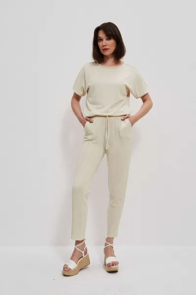 Marisse Women's Tracksuits L-Dr-3704 L.Beige