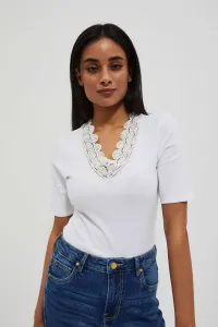 Marisse Women's T-Shirt L-Ts-4084 White