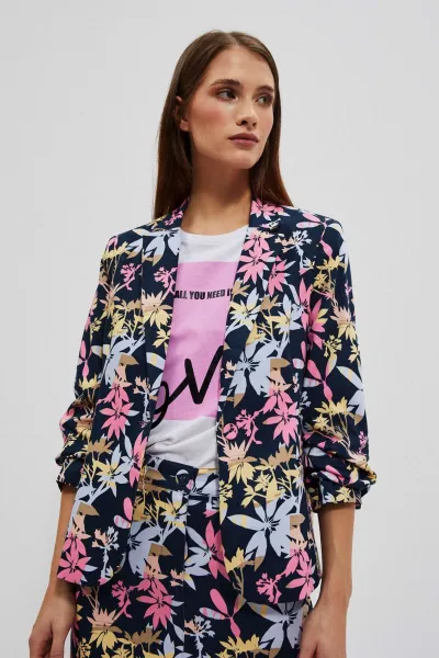 Marisse Women's Jacket L-Mr-4012 D.Oak