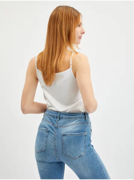 Svetlomodré dámske skinny fit džínsy ORSAY