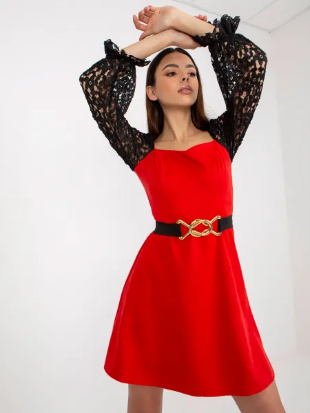 Dress-LK-SK-508840-1.01P-red