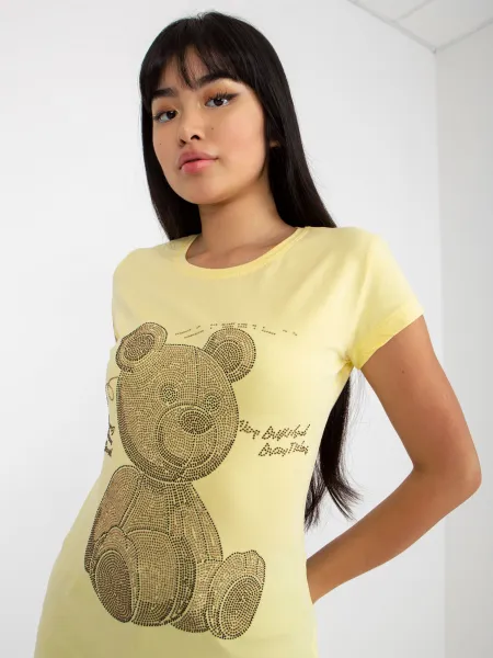 T-shirt-EM-TS-HS-21-531.20X-Light Yellow