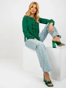 Blouse-LK-BZ-506673.36-dark green