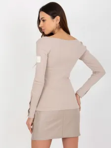 Blouse-TW-BZ-OB-048.08-dark beige