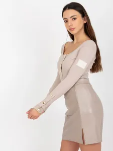Blouse-TW-BZ-OB-048.08-dark beige