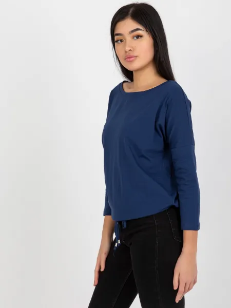 Blouse-RV-BZ-4691.00X-navy blue
